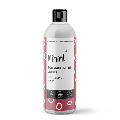 Rhubarb & Lemon Washing up liquid from £1.95 - Eco, Vegan, Cruelty free