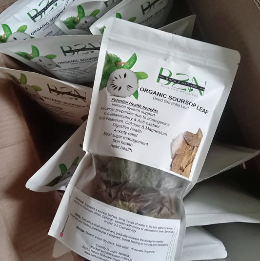 Organic Dried Soursop Leaf